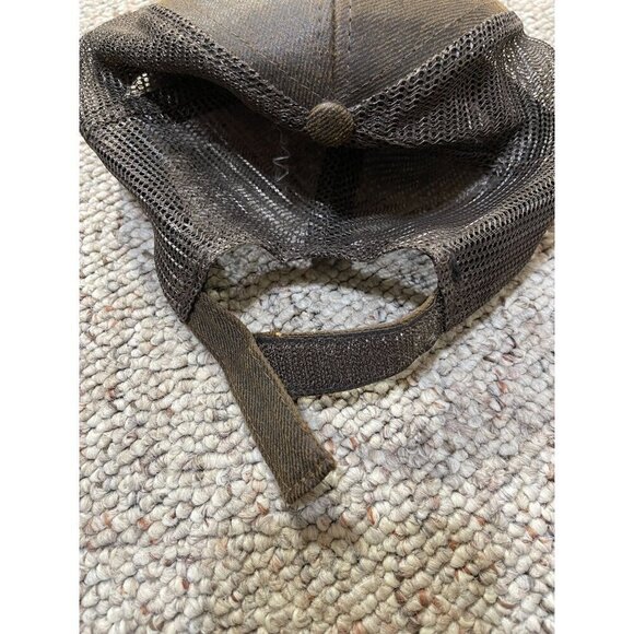 "Try My Nuts" Nut Company Baseball Cap Hat Adjustable Brown Red - Picture 4 of 7